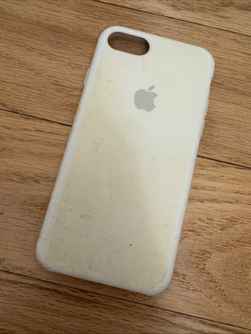 Apple Silicone iPhone Case - Off-White